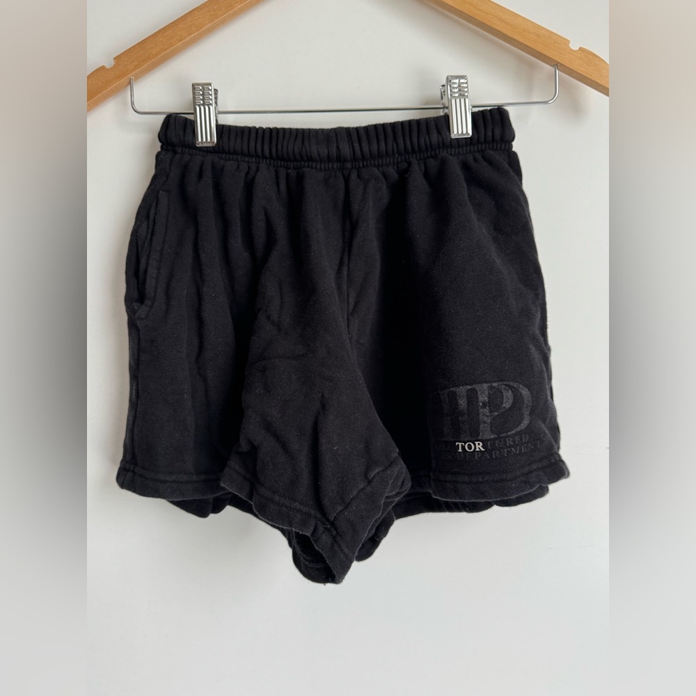 Taylor Swift‎ The Tortured Poets Department Black Shorts Women small sweat short